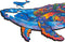 UNIDRAGON Houten Puzzel Voor Volwassenen Dier - Melkachtige Walvissen - 98 stukjes - Small 25x15 cm
