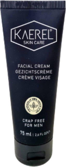 Kaerel Gezichtscreme - hydrateert & verzorgt - 75ml - natuurlijk huidverzorging voor de man - vegan