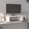 vidaXL - Monitorstandaard - 50x27x15 - cm - massief - grenenhout - grijs