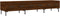 vidaXL - Tv-meubel - 150x36x30 - cm - bewerkt - hout - bruin - eikenkleur