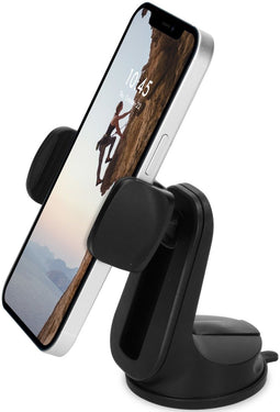 Accezz Telefoonhouder auto - Verstelbaar - 360 graden draaibaar - Zwart