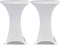 vidaXL - Statafelhoes - 4 - st - stretch - Ø60 - cm - wit