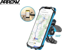 Arrow - Universele Telefoonhouder Fiets - Smartphone - Zwart