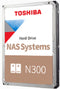 Toshiba N300 - Hard Drive 4TB - 256MB cache - 3.5