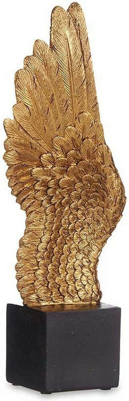 Decoratieve figuren Gouden Engelenvleugels polyresin (8 x 33,5 x 13 cm)