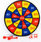 Dartbord klittenband + 2 Darts en 2 Balletjes