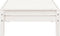 vidaXL - Tuinbank - 3-zits - met - voetenbank - massief - grenenhout - wit