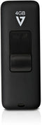V7 VF24GAR-3E - USB 2.0 Flash Drive - 4GB - Zwart