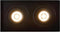 Lucide TUBE - Plafondspot - 2xGU10 draaibaar - Zwart