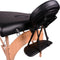 Alora Massagetafel Zen Budget - Max. Draagvermogen 250 KG - 8 Hoogtestanden - Incl. Opbergtas - Houten Onderstel - massage bed
