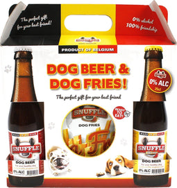Snuffle Giftbox Hondenbier en Hondenfrieten