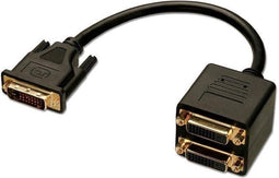 DVI Adaptor LINDY 41215 18 cm Black