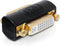 DVI-D / DVI-I Dual Link koppelstuk - compact - verguld / zwart