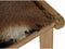 Kruk DKD Home Decor 8424001823215 Bruin Multicolour Natuurlijk Teakboom 65 x 47 x 42 cm