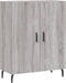 vidaXL - Dressoir - 69,5x34x90 - cm - bewerkt - hout - grijs - sonoma - eikenkleurig