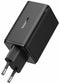 Baseus GaN6 Pro 65W - Snellader - 4 poorten USB-C/A - Zwart