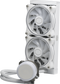 Cooler Master MasterLiquid ML240L - All-in-One Processor Koeler - 240mm Radiator met RGB Verlichting - Wit