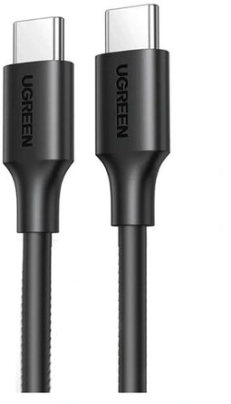 Ugreen US286 - USB Type-C kabel - Opladen en dataoverdracht 3A 3m - Zwart