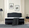 Dreamhouse® Marrakech Luxe Boxspring met Opbergruimte – Bed - 160 x 200 cm - Zwart - Kunstleer