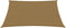 vidaXL - Zonnezeil - 160 - g/m² - 5x6 - m - HDPE - taupe
