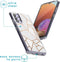 iMoshion Hoesje Geschikt voor Samsung Galaxy A32 (4G) Hoesje Siliconen - iMoshion Design hoesje - Wit / Meerkleurig / Goud / White Graphic