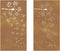 vidaXL - Wanddecoratie - tuin - 2 - st - bloemenontwerp - 105x55 - cm - cortenstaal