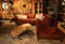 Hoekbank Rechts 2.5-zits Morgan - 261x248x88 - Adore 96 Bruin - Velours/metaal