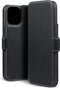 Qubits - slim wallet hoes - Geschikt voor iPhone 12 Pro Max - Zwart