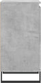 vidaXL - Dressoir - 40x35x70 - cm - bewerkt - hout - betongrijs