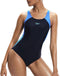 Speedo Colourblock Splice Muscleback - Sportbadpak - Endurance10 - Marine/Blauw - Maat 38