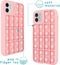 iMoshion Hoesje Geschikt voor iPhone 11 Hoesje Siliconen - iMoshion Pop It Fidget Toy - Pop It hoesje - Roze