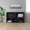 vidaXL-Boekenkast/dressoir-50x25x80-cm-spaanplaat-grijs