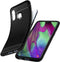 Spigen Rugged Armor - Backcase - Stevige opstaande randen - Zwart