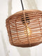 GOOD&MOJO Hanglamp Tanami - Rotan - Ø18x35cm - Modern - Hanglampen Eetkamer, Slaapkamer, Woonkamer