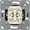Jung 507 U Kruisschakelaar Inzetstuk LS 990, AS 500, CD 500, LS design, LS plus, FD design, A 500, A plus, A creation,