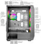 Mars Gaming MC-KX - ATX Semi-toren - Gehard glas ARGB - Zwart