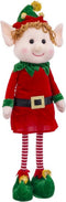 Christmas Kerstversiering Multicolour Metaal Foam Weefsel Jongen Elf 70 Cm