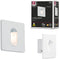 Paulmann - LED-wandinbouwlamp - 78x78 mm 1,1W 65lm 230V 2700K Wit