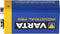 Varta 4022 industriële 9 volt batterij 9 volt 550 mAh 6AM6
