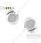 imoshion Bedrade Oordopjes met AUX / 3,5 mm Jack Aansluiting - In-Ear Oortjes met Draad - Wit