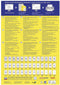 Avery-Zweckform 6604 Universele etiketten 210 x 148 mm Papier Wit 130 stuk(s) Permanent hechtend Laser (kleur), Laser (