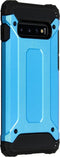 iMoshion Hoesje Geschikt voor Samsung Galaxy S10 Plus Hoesje - iMoshion Rugged Xtreme Backcover - Lichtblauw