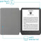imoshion E-reader Hoesje - Geschikt voor Amazon Kindle (2022) 11th gen, Amazon Kindle (2024) - Slim Hard Case Sleepcover Bookcase - Zwart