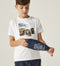 Regatta - Kids Pack It III Opvouwbaar Kinder Regenjack - Donker Blauw - Maat 128