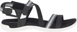 Merrell District Mendi - Wandelsandalen - Microfiber voetbed met memoriefoam - Zwart