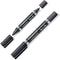 Permanente markeerstift Staedtler Lumocolor 348-9 Zwart (10 Stuks)