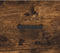 vidaXL - Hoge - kast - 69,5x31x115 - cm - bewerkt - hout - gerookt - eikenkleurig