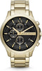 Armani Exchange AX2137 - Herenhorloge - Quartz - Goudkleurig - 46 mm