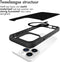 iMoshion Hoesje Geschikt voor iPhone 15 Pro Max Hoesje - iMoshion Rugged Hybrid Carbon Case Geschikt voor MagSafe - Zwart