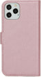 Mobiparts iPhone 12/12 Pro - Wallet Case - Saffiano motief - Roze